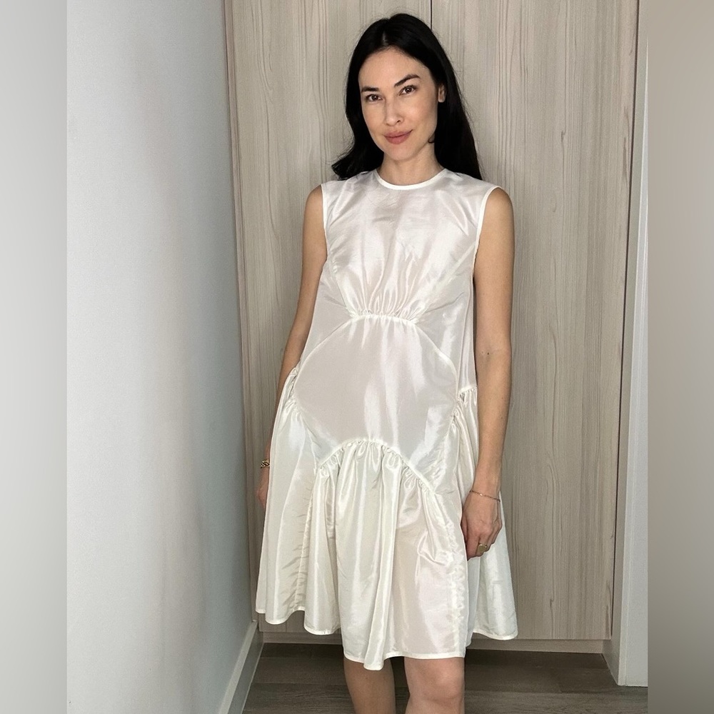 Cecile Bahnsen danish designer silk dress size 8